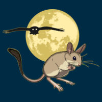Hopping Mouse - Women's Maple Tee Design