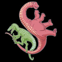 Diamantinasaurus and Australovenator (muted) - Kids / Youth Premium Tee Design