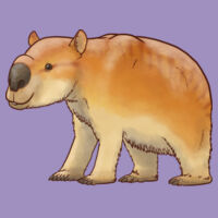 Diprotodon optatum (female) - Women's Maple Tee Design