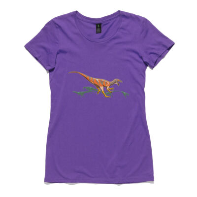 Australovenator wintonensis - Women's Maple Tee Thumbnail