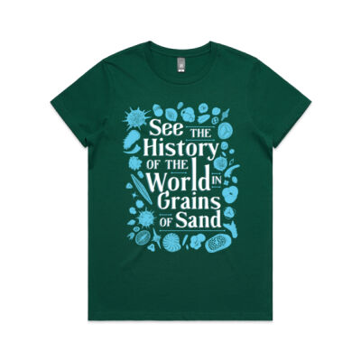 Microfossils - Women's Maple Tee Thumbnail