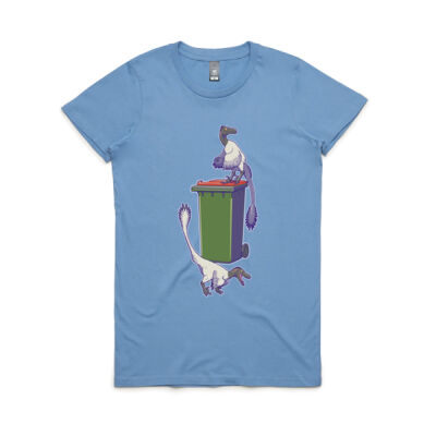 Bin raptors - Women's Maple Tee Thumbnail