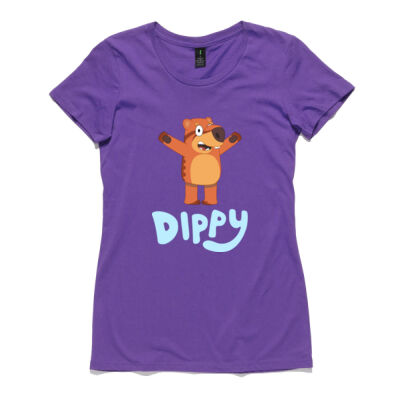 Diprotodon optatum (Dippy) - Women's Maple Tee Thumbnail