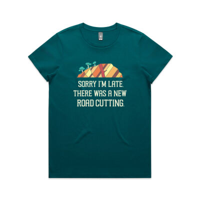 Road cutting - Women's Maple Tee Thumbnail