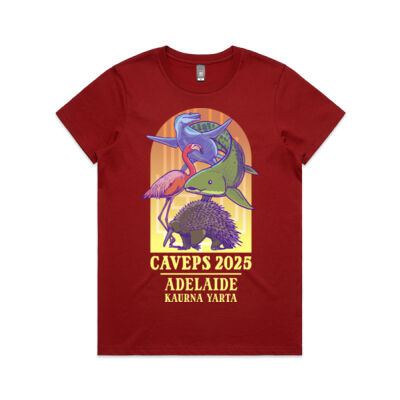 CAVEPS 2025 - Women's Maple Tee Thumbnail
