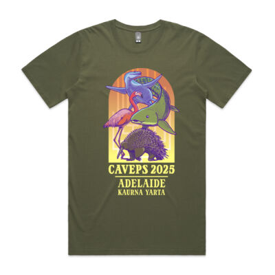CAVEPS 2025 - Mens Faded Tee Thumbnail