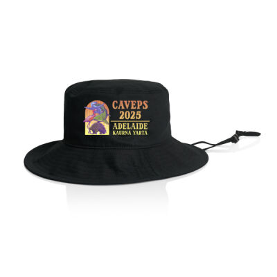 CAVEPS 2025 - Wide Brim Bucket Hat Thumbnail