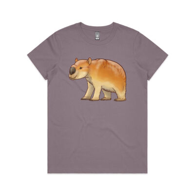 Diprotodon optatum (female) - Women's Maple Tee Thumbnail