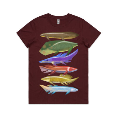 Lungfishes - Women's Maple Tee Thumbnail